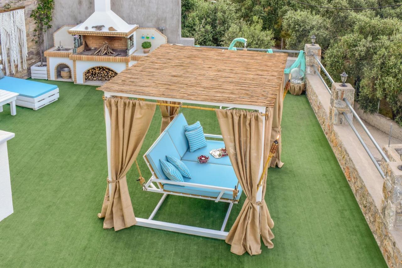 Ftelia Luxury Studio "Quattro" Megáli Ámosz Kültér fotó