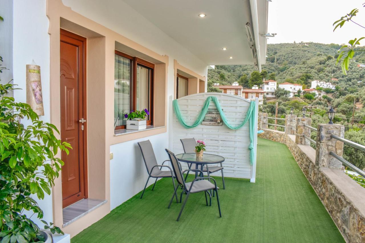 Ftelia Luxury Studio "Quattro" Megáli Ámosz Kültér fotó
